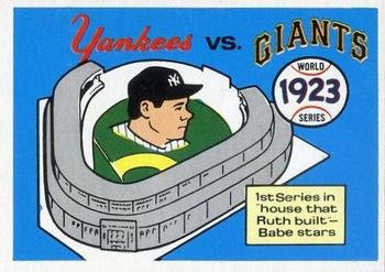 1970 Fleer World Series 020      1923 Yankees/Giants#{(Babe Ruth)